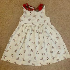 Christmas dress petit peony